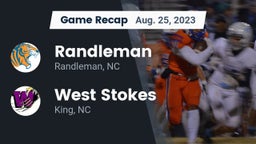 Recap: Randleman  vs. West Stokes  2023