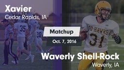 Matchup: Xavier  vs. Waverly Shell-Rock  2016