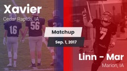 Matchup: Xavier  vs. Linn - Mar  2017