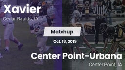 Matchup: Xavier  vs. Center Point-Urbana  2019