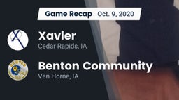 Recap: Xavier  vs. Benton Community 2020