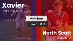 Matchup: Xavier  vs. North Scott  2020