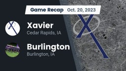 Recap: Xavier  vs. Burlington  2023