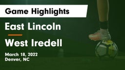 East Lincoln  vs West Iredell  Game Highlights - March 18, 2022