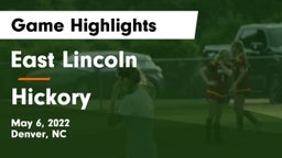 East Lincoln  vs Hickory  Game Highlights - May 6, 2022