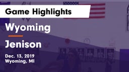 Wyoming  vs Jenison   Game Highlights - Dec. 13, 2019