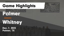 Palmer  vs Whitney  Game Highlights - Dec. 7, 2023