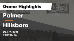 Palmer  vs Hillsboro  Game Highlights - Dec. 9, 2023