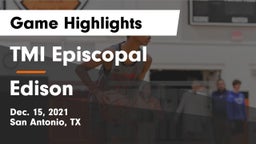 TMI Episcopal  vs Edison  Game Highlights - Dec. 15, 2021