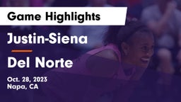Justin-Siena  vs Del Norte Game Highlights - Oct. 28, 2023