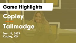 Copley  vs Tallmadge  Game Highlights - Jan. 11, 2023