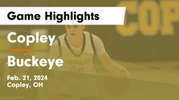 Copley  vs Buckeye  Game Highlights - Feb. 21, 2024