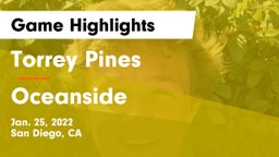 Torrey Pines  vs Oceanside  Game Highlights - Jan. 25, 2022