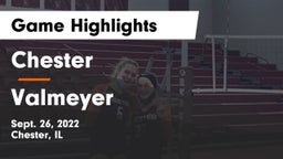 Chester  vs Valmeyer  Game Highlights - Sept. 26, 2022