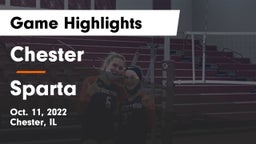 Chester  vs Sparta  Game Highlights - Oct. 11, 2022