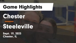 Chester  vs Steeleville  Game Highlights - Sept. 19, 2023
