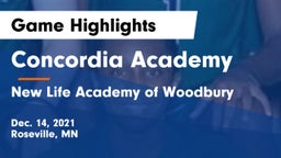 Concordia Academy vs New Life Academy of Woodbury Game Highlights - Dec. 14, 2021