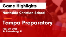 Northside Christian School vs Tampa Preparatory Game Highlights - Jan. 20, 2023