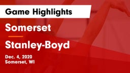 Somerset  vs Stanley-Boyd  Game Highlights - Dec. 4, 2020