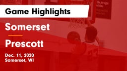 Somerset  vs Prescott  Game Highlights - Dec. 11, 2020