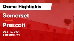 Somerset  vs Prescott  Game Highlights - Dec. 17, 2021