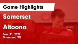 Somerset  vs Altoona  Game Highlights - Jan. 21, 2022