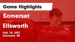 Somerset  vs Ellsworth  Game Highlights - Feb. 18, 2022