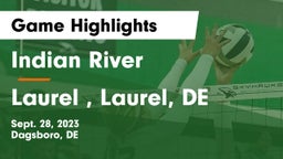 Indian River  vs Laurel , Laurel, DE Game Highlights - Sept. 28, 2023