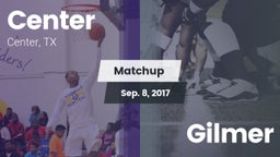 Matchup: Center  vs. Gilmer  2017
