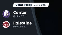 Recap: Center  vs. Palestine  2017