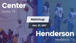 Matchup: Center  vs. Henderson  2017