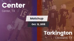 Matchup: Center  vs. Tarkington  2018