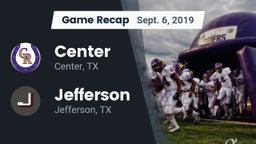 Recap: Center  vs. Jefferson  2019