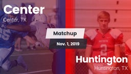 Matchup: Center  vs. Huntington  2019