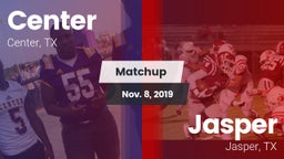 Matchup: Center  vs. Jasper  2019