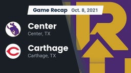 Recap: Center  vs. Carthage  2021