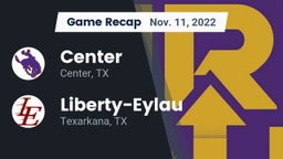 Recap: Center  vs. Liberty-Eylau  2022