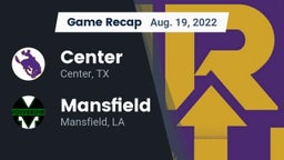 Recap: Center  vs. Mansfield  2022
