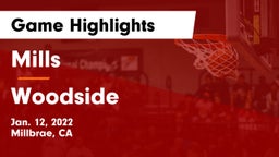 Mills  vs Woodside  Game Highlights - Jan. 12, 2022