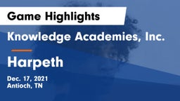 Knowledge Academies, Inc. vs Harpeth  Game Highlights - Dec. 17, 2021