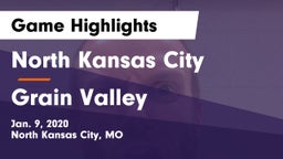 North Kansas City  vs Grain Valley  Game Highlights - Jan. 9, 2020
