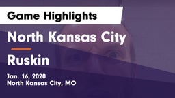 North Kansas City  vs Ruskin  Game Highlights - Jan. 16, 2020