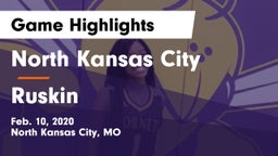 North Kansas City  vs Ruskin  Game Highlights - Feb. 10, 2020