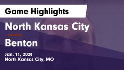 North Kansas City  vs Benton  Game Highlights - Jan. 11, 2020