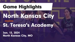 North Kansas City  vs St. Teresa's Academy  Game Highlights - Jan. 13, 2024