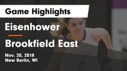 Eisenhower  vs Brookfield East  Game Highlights - Nov. 20, 2018