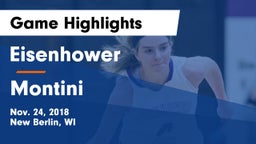 Eisenhower  vs Montini  Game Highlights - Nov. 24, 2018