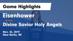Eisenhower  vs Divine Savior Holy Angels Game Highlights - Nov. 26, 2019