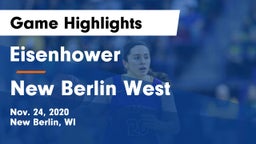 Eisenhower  vs New Berlin West  Game Highlights - Nov. 24, 2020