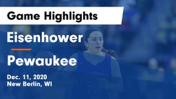 Eisenhower  vs Pewaukee  Game Highlights - Dec. 11, 2020